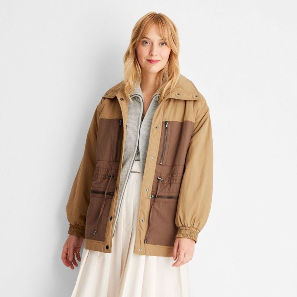 Women's Two Tone Quilt Lined Jacket - Future Collective with Reese Blutstei